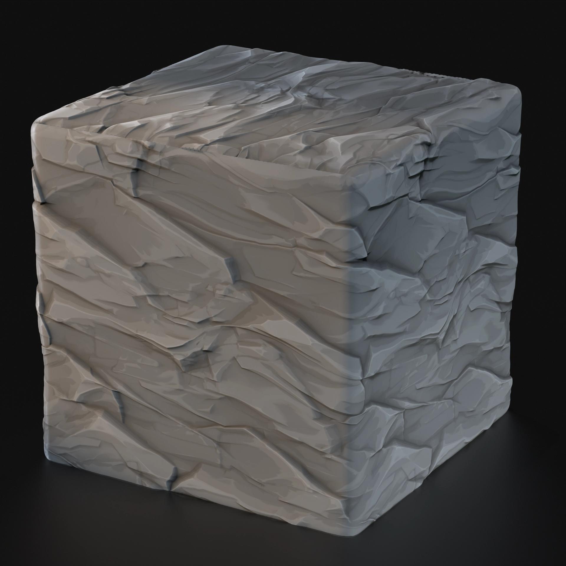 stylista andesite material render