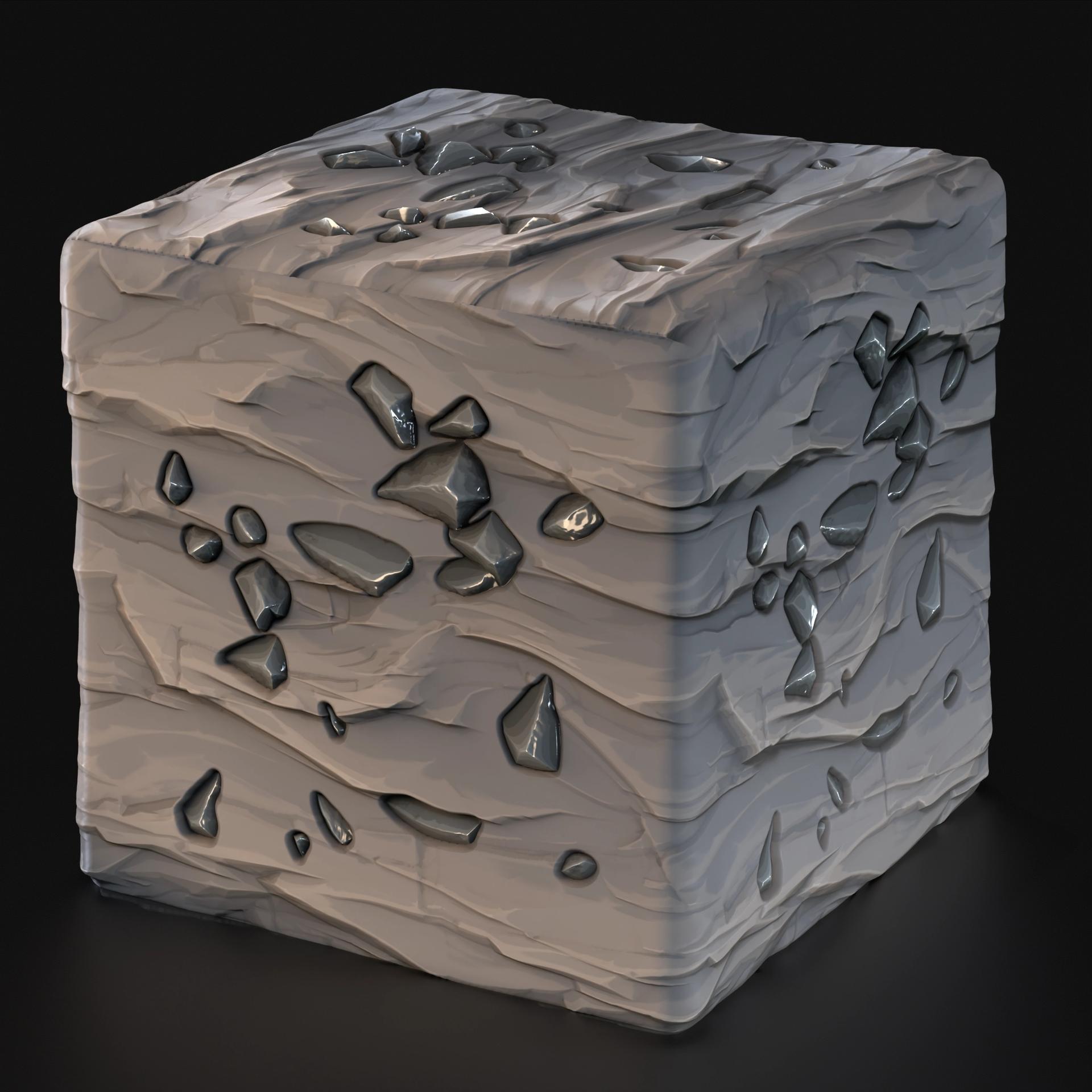 stylista iron ore material render